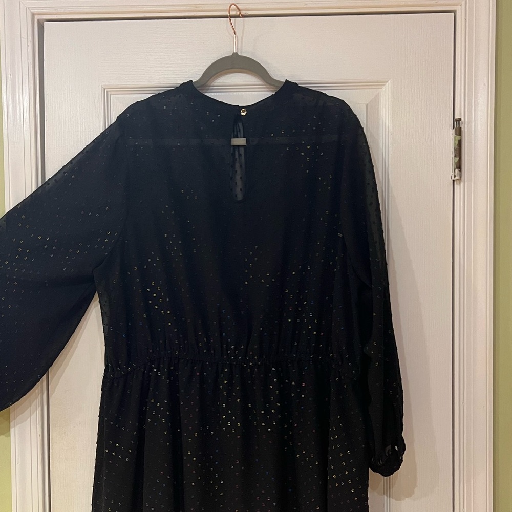 ModCloth Rainbow Dot Party Dress 3X - Picture 2 of 6